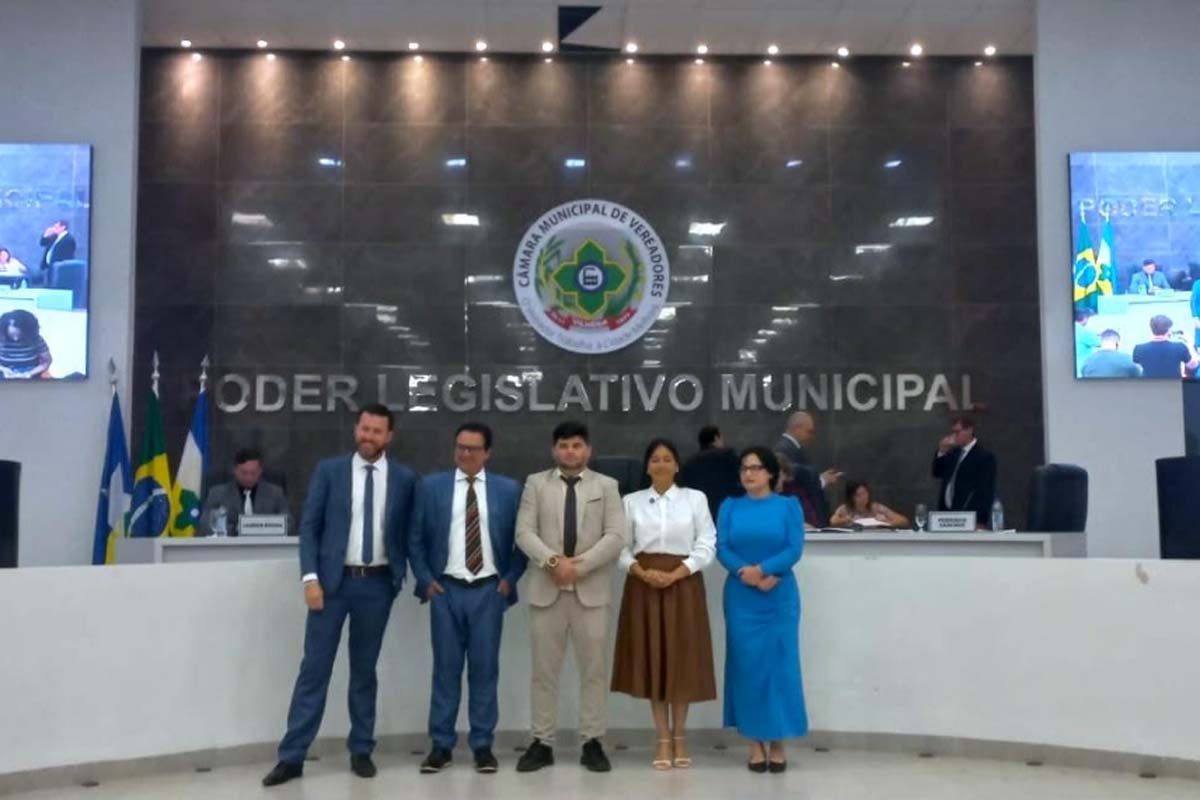 Câmara de Vereadores elege Mesa Diretora para o Biênio 2027/2028