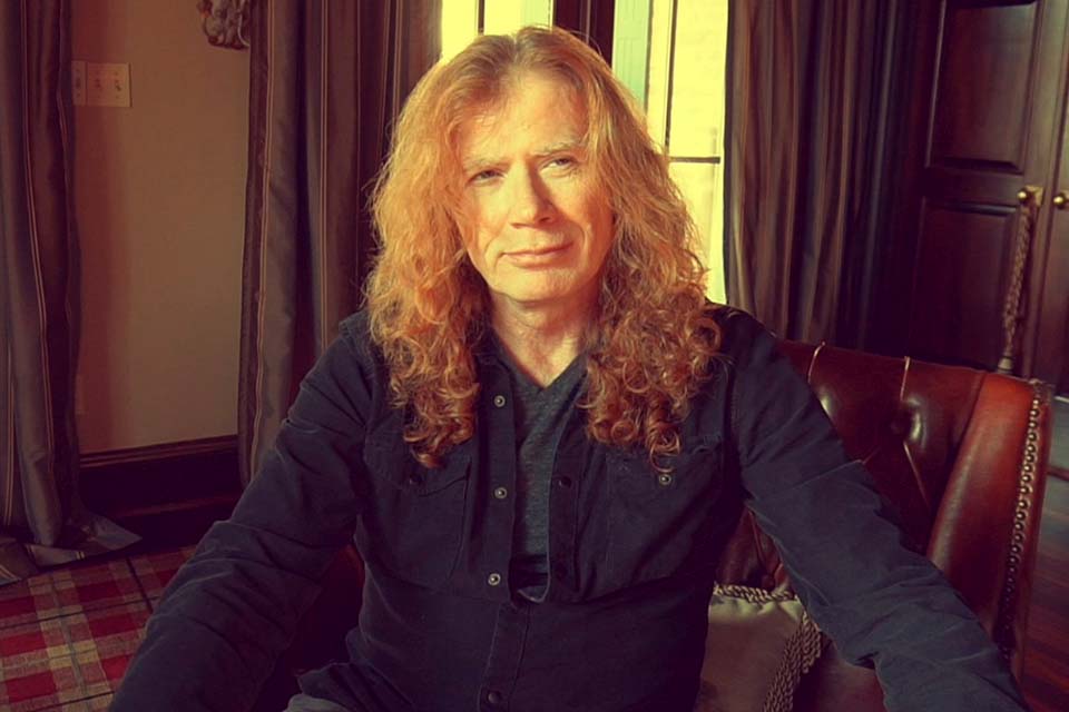 Dave Mustaine, vocalista do Megadeth, é diagnosticado com câncer na garganta