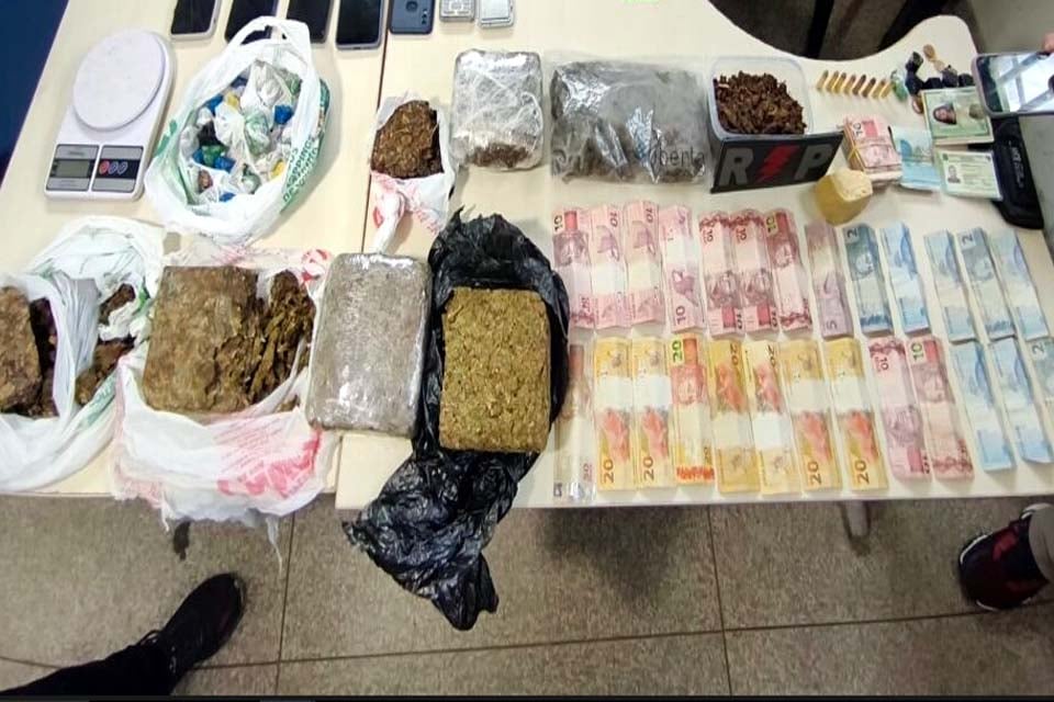 Operação da PM resulta na apreensão de drogas em Ji-Paraná