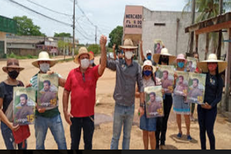 Candidatura a prefeito de Gringo em Candeias do Jamari cresce na reta final  