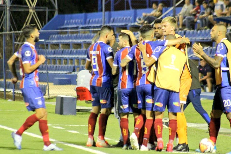 Nacional-PAR 1 x 3 Bahia - Gols e Melhores Momentos; Vídeo