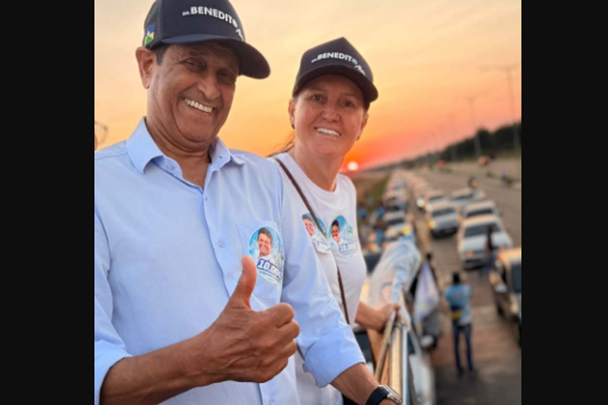 Mais de 300 veículos tomam as ruas de Porto Velho em carreata de Dr. Benedito Alves