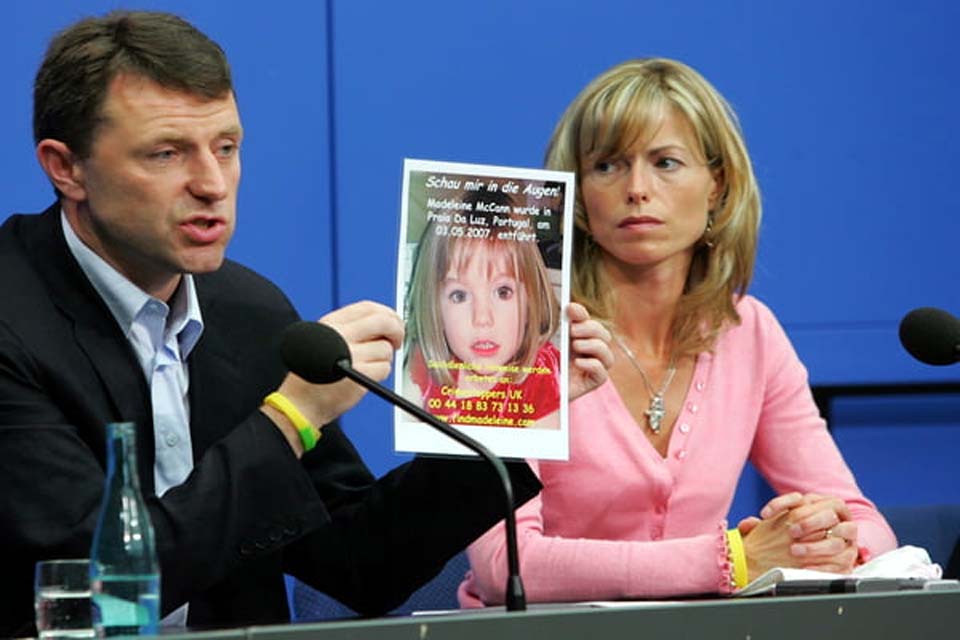 Pais de Madeleine McCann sobre 17 anos do sumiço: “Ausência ainda dói”