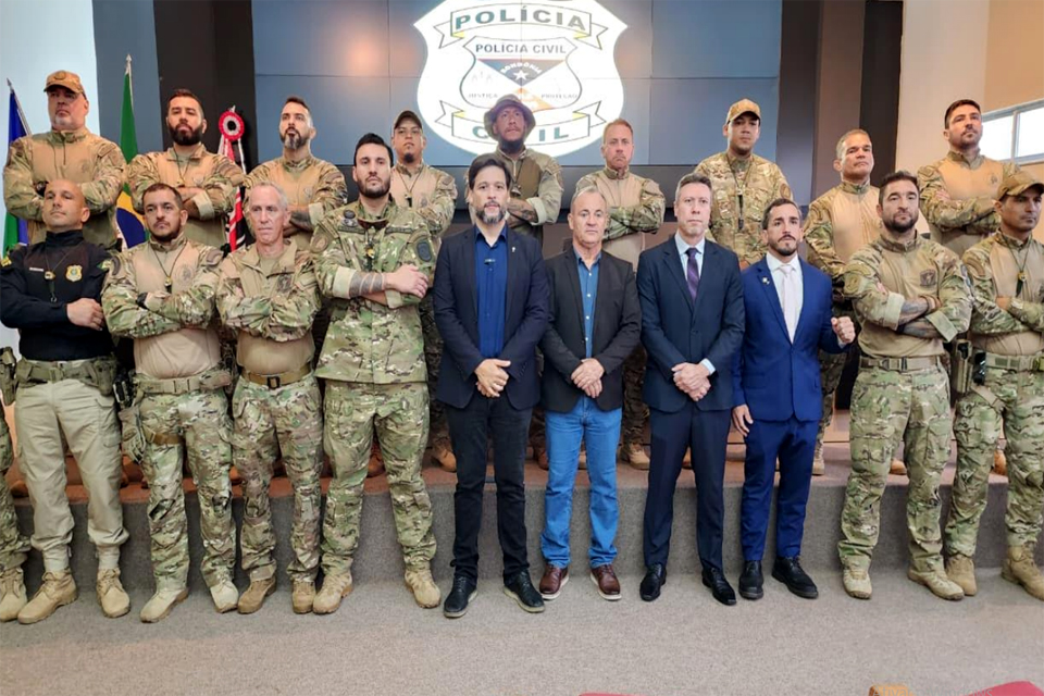 Deputado Delegado Camargo reforça compromisso com a segurança pública e destina R$ 200 mil para o I Curso de Operações Policiais da Polícia Civil de Rondônia