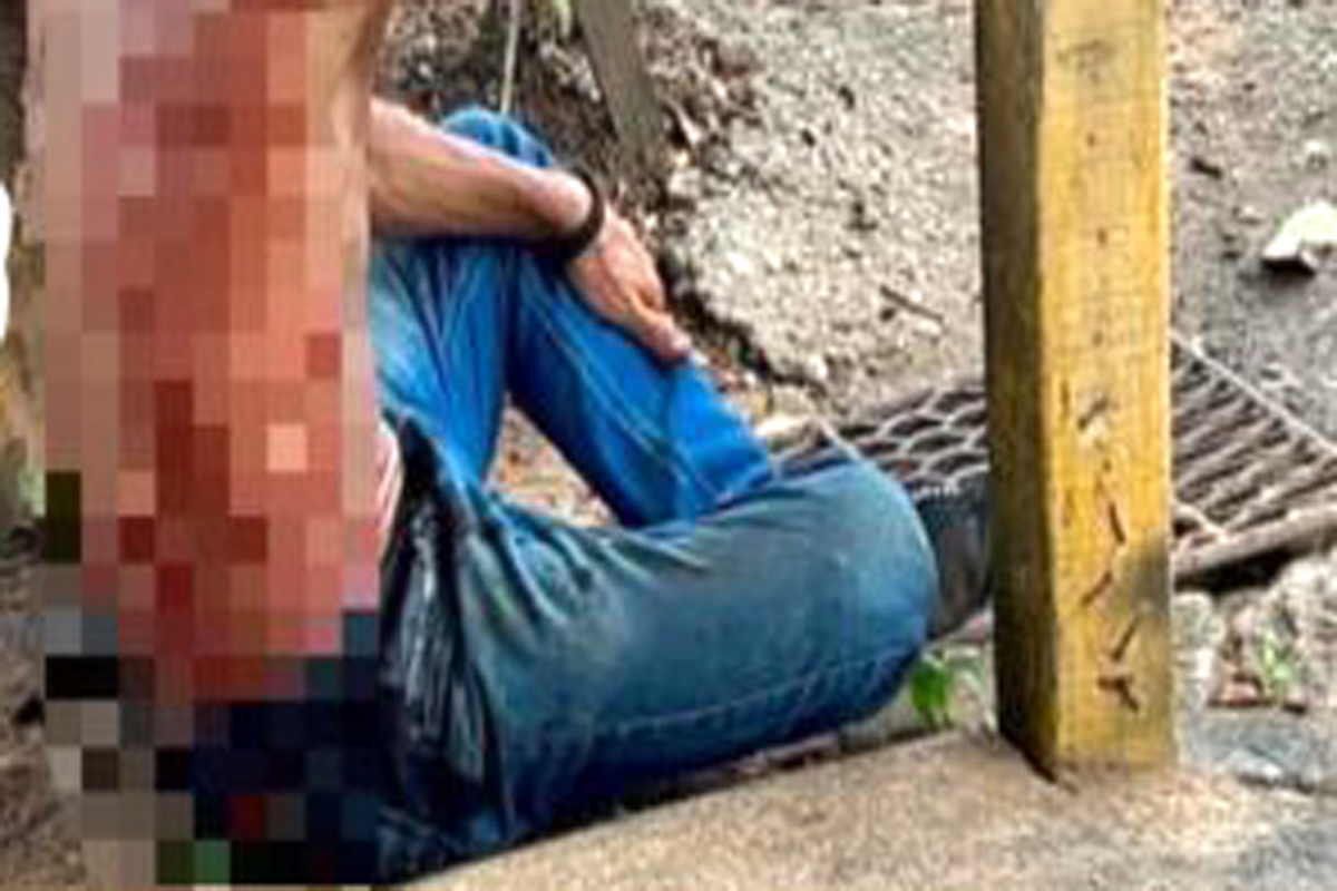 Homem é esfaqueado após pedir água em residência no centro