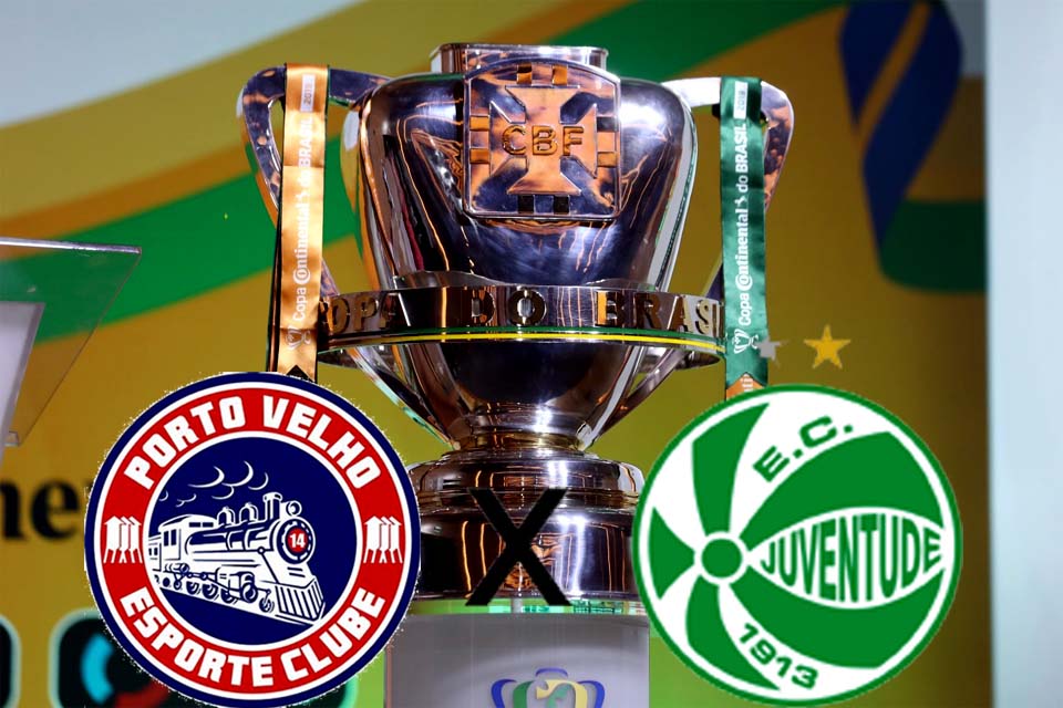 Porto Velho vai encarar o Juventude-RS na Copa do Brasil