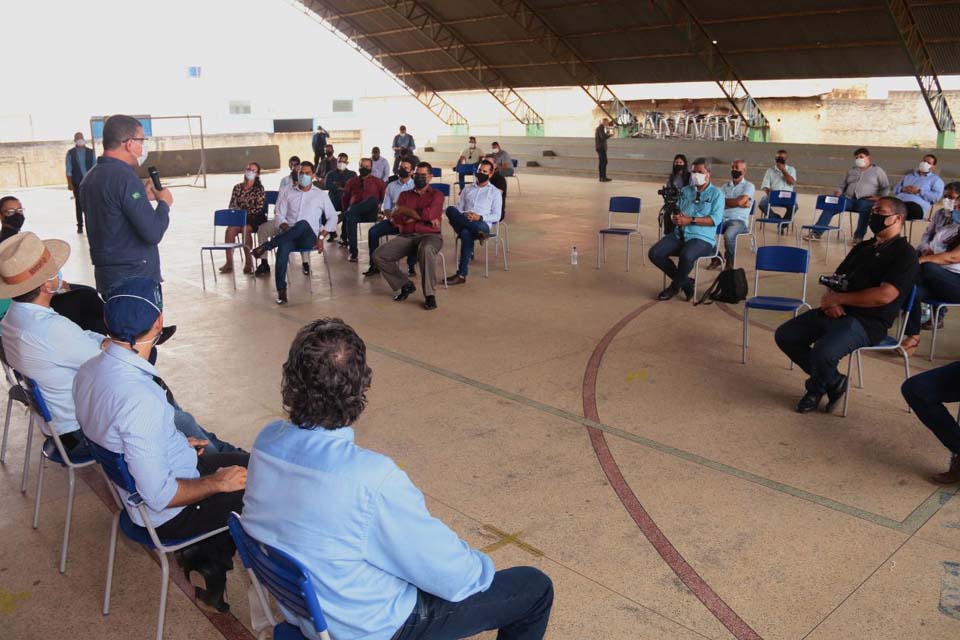 Governador Marcos Rocha recebe demandas do setor produtivo durante reuniões realizadas nos municípios do interior do Estado