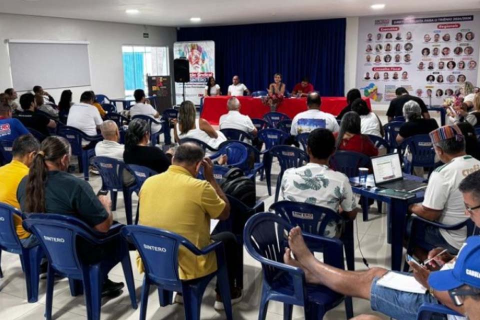 Sistema Diretivo do SINTERO debate conjuntura, demandas estaduais e estratégias para 2026