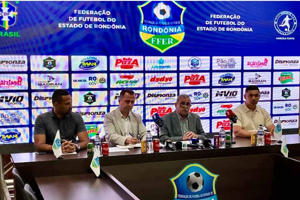 FFER Realiza coletiva de imprensa com técnicos Júnior Lopes e Paulo Eduardo
