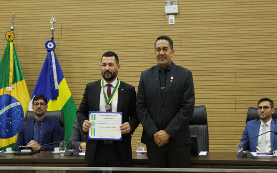 MPRO é homenageado por atuação no combate ao crime organizado em Rondônia