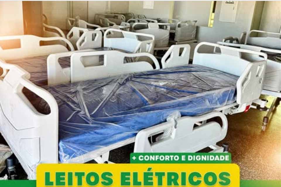 Hospital Municipal Angelina Georgetti recebe mais de 10 leitos elétricos com tecnologia de ponta