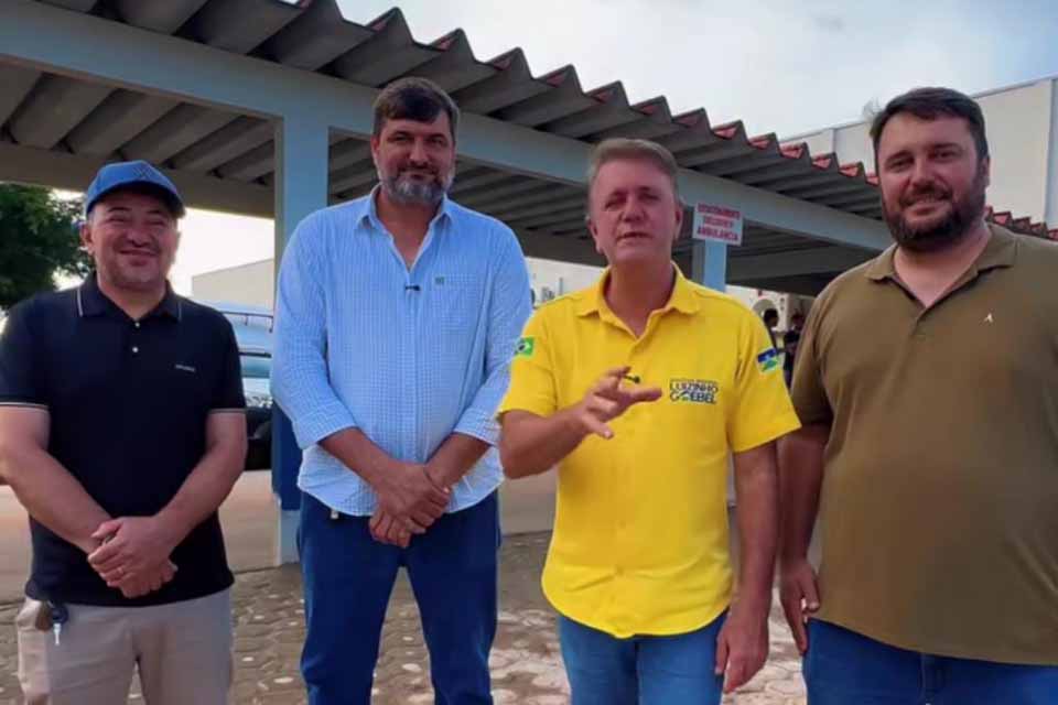 Luizinho Goebel acompanha conclusão da reforma do hospital de Cabixi e encerra agenda de 2025 no município