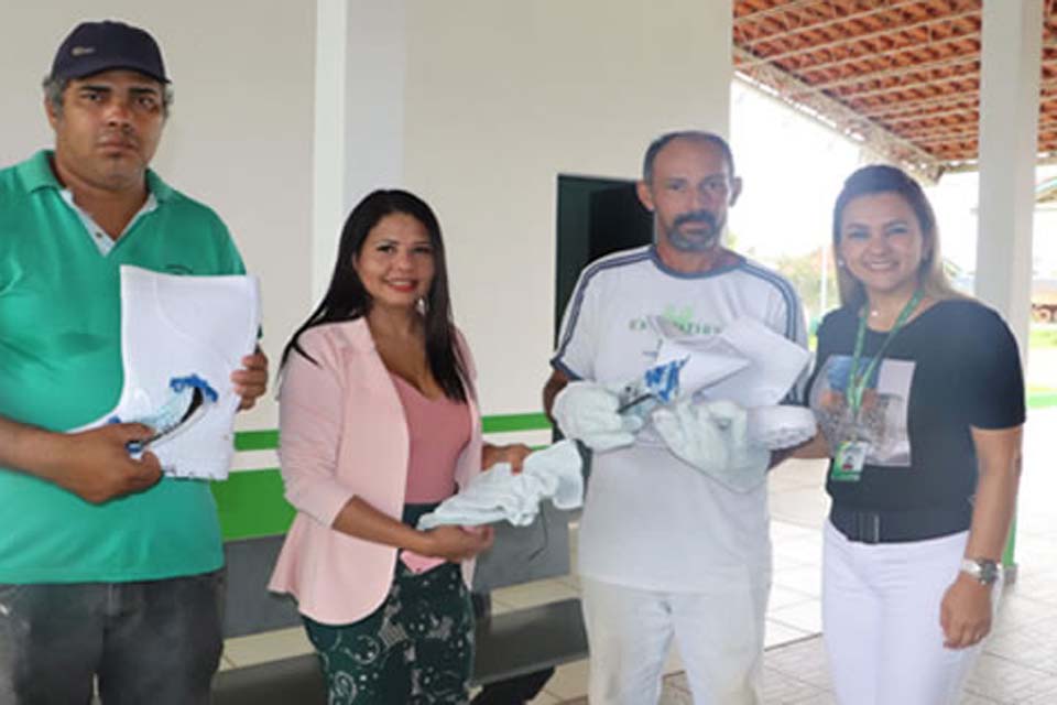 Centro de Treinamento da Emater recebe novos kits de segurança do trabalho