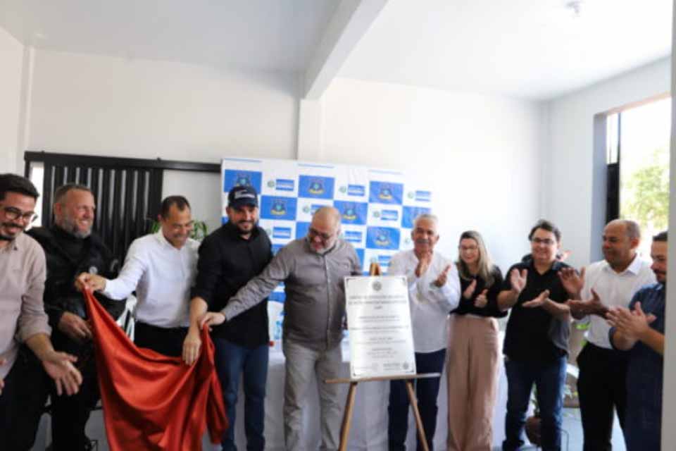 Governo inaugura Centro de Operações do GAPE construído com mão de obra reeducanda 