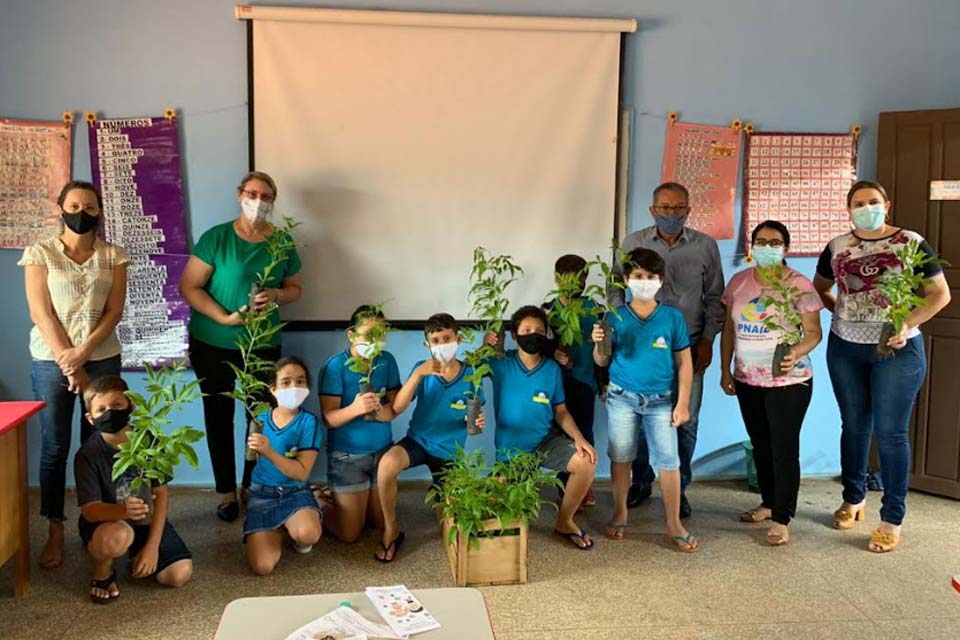 Distribuição e Plantio de Mudas marca o dia da Árvore no município