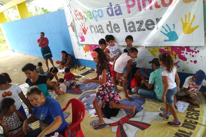 Semes leva projeto ‘Rua de Lazer’ a comunidade de Fortaleza do Abunã