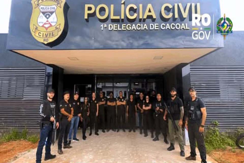 Polícia Civil realiza operação contra fraude tributária em Cacoal