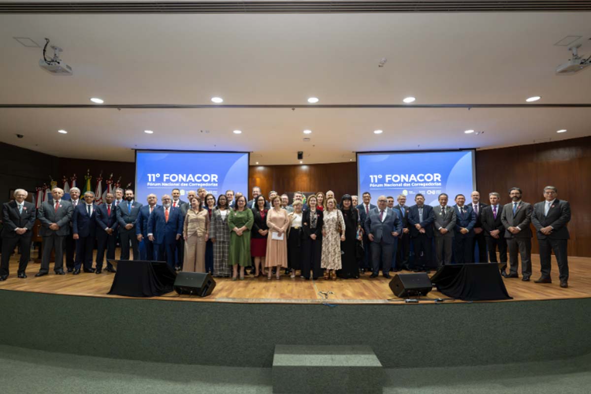 Corregedoria marca presença no Fórum Nacional que discute inovações e eficiência no Judiciário