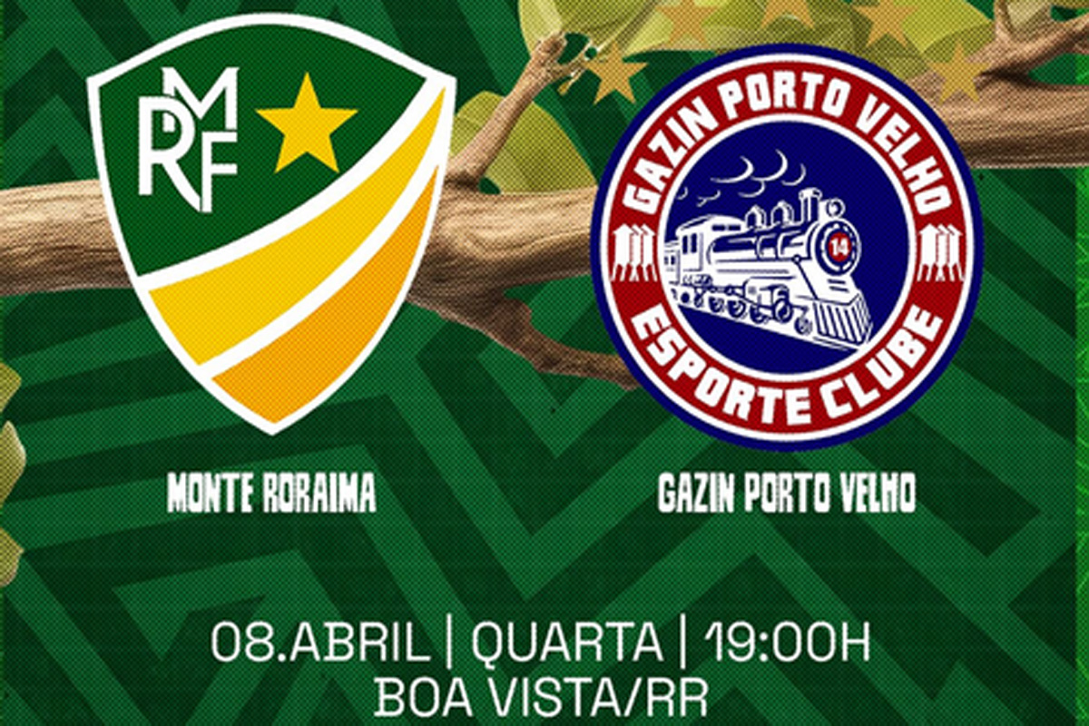 Gazin Porto Velho enfrenta Monte Roraima em Boa Vista pela terceira rodada da Copa Norte