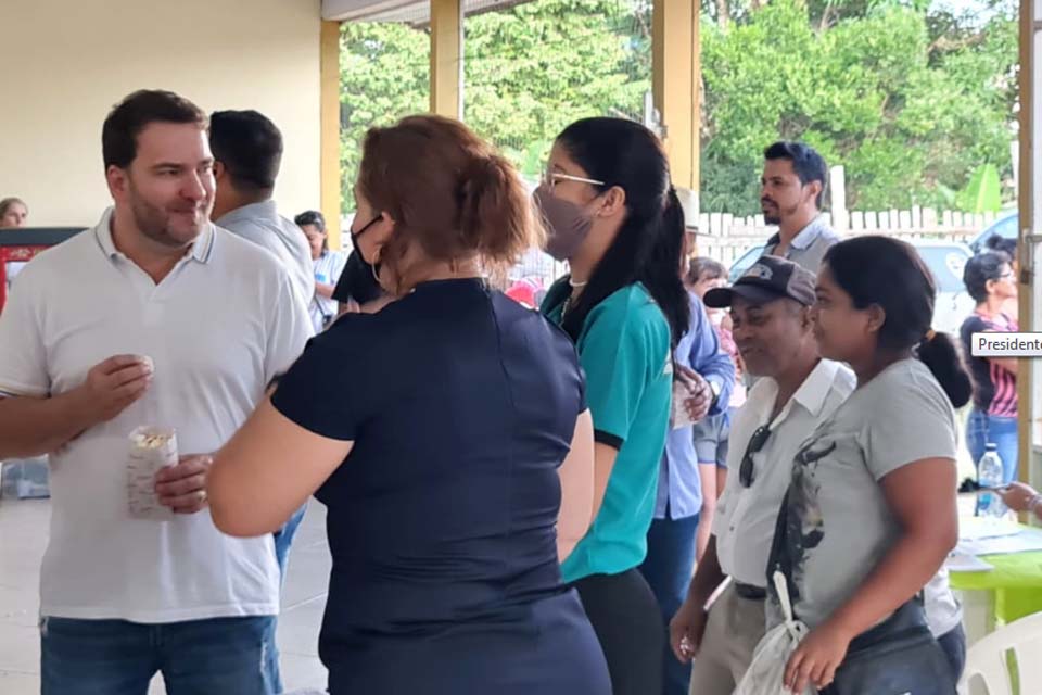 Presidente da Assembleia Legislativa, deputado Alex Redano participa de ação Prefeitura no Bairro em Ariquemes