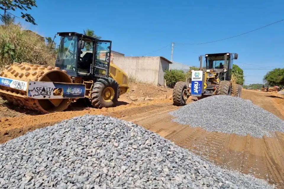 Rua Marechal Rondon no trecho entre a Sebastião Cabral e Jorge Teixeira também será contemplada com asfalto novo  