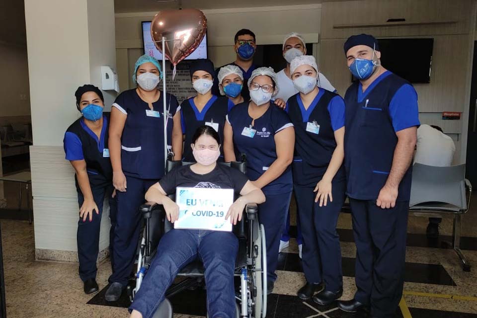 SINJUR: Servidor da Comarca de Machadinho e filha da colega Carolina vencem a Covid-19