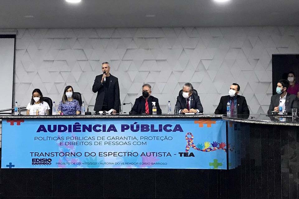 MP assegura apoio à causa da pessoa com transtorno do espectro autista durante audiência pública em Ji-Paraná