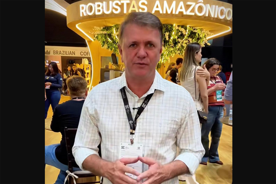 Luizinho Goebel participa da Semana Internacional do Café em busca de tecnologias e soluções para produtores de Rondônia