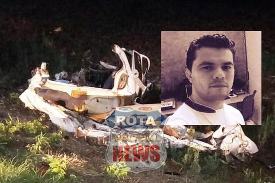 Radialista de Vilhena tem corpo dilacerado em acidente na BR-174