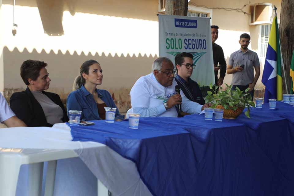 Programa Solo Seguro transforma vidas com regularização fundiária em Rondônia