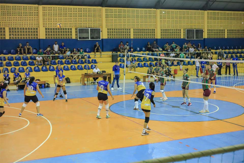 Nova fase da Copa Interclubes de Porto Velho começa com voleibol no Ginásio Dudu