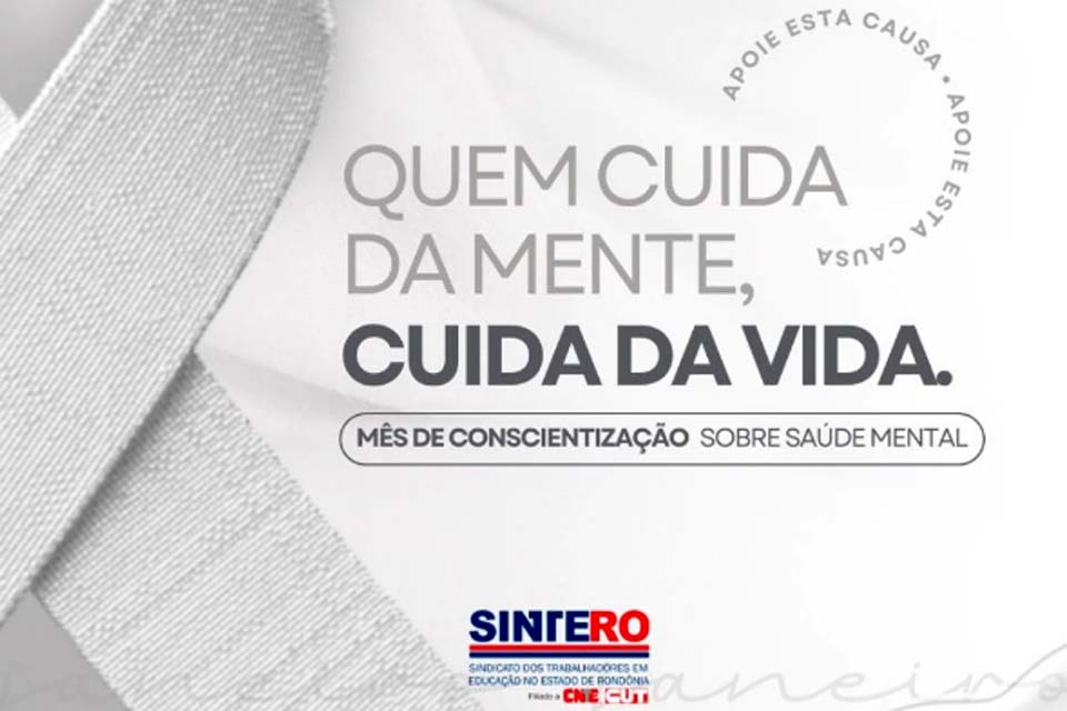 SINTERO: Portas abertas para a reflexão; Janeiro Branco inspira análise pessoal e saúde mental ao longo de 2024
