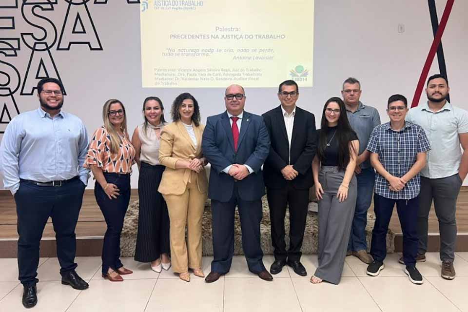 Presidente do TRT-14 defende a unidade e integridade do sistema de Justiça na abertura da Semana Nacional dos Precedentes Trabalhistas