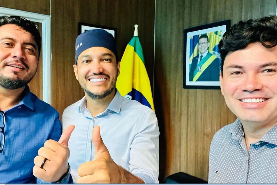 Secretário de Saúde busca recursos em Porto Velho em reunião com autoridades estaduais para a melhoria das unidades de Vilhena