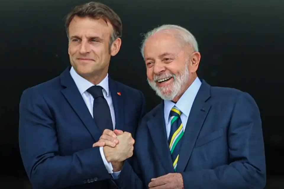 Lula e Macron tratam de defesa, ciência e tecnologia e comércio