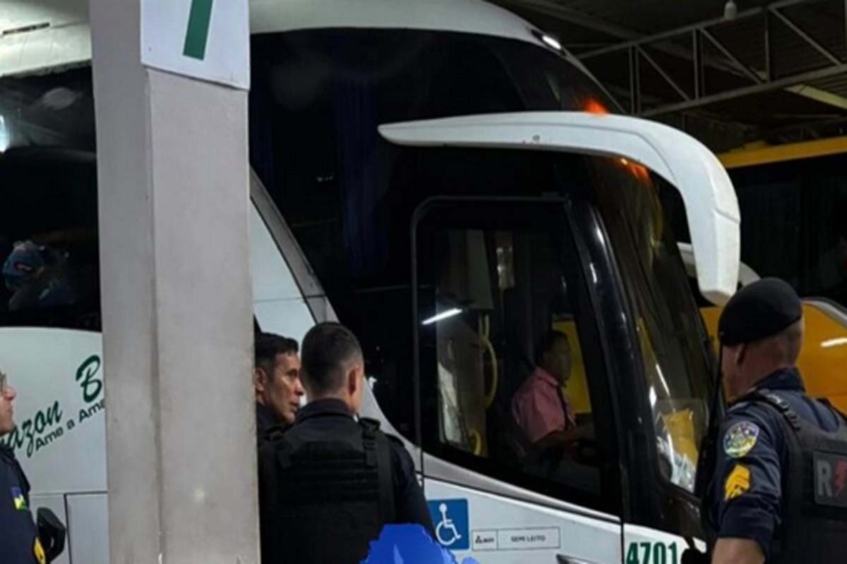 Acusado de estupro é preso em Ji-Paraná ao tentar fugir em ônibus interestadual