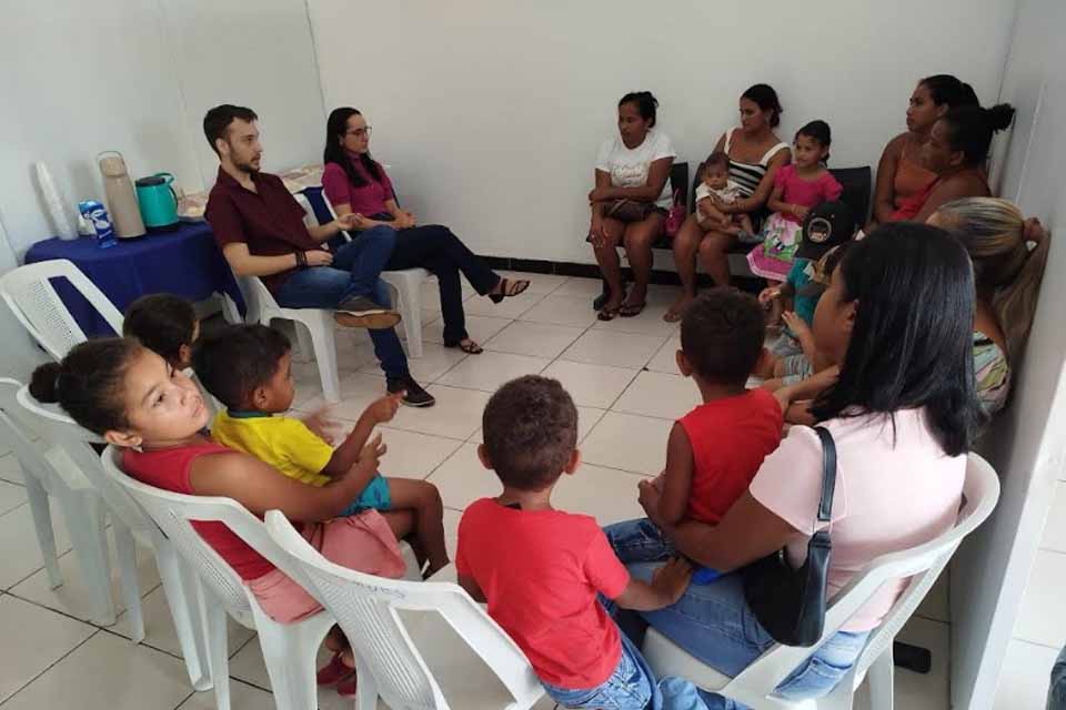 Secretaria de Desenvolvimento Social de Jaru realiza palestras sobre autonomia e consciência de poder para mulheres