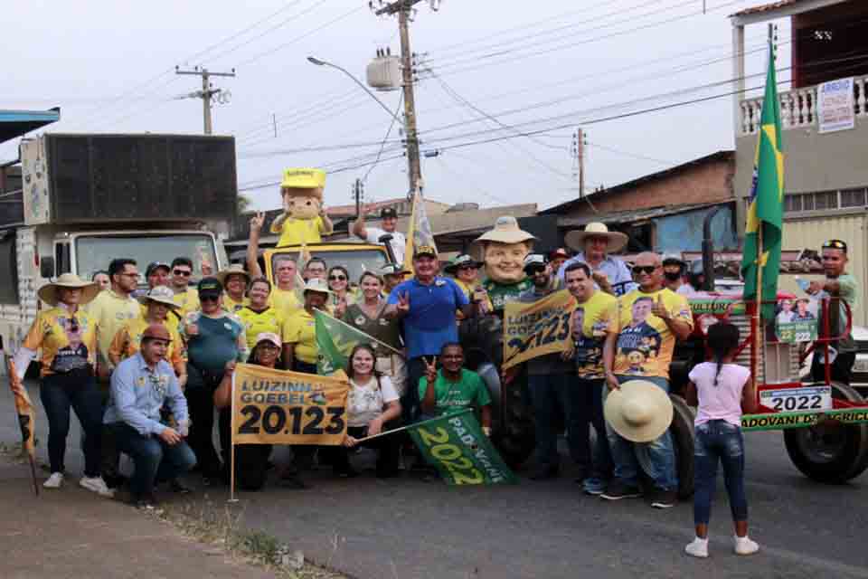 Luizinho Goebel e Evandro Padovani intensificam ações de campanha em bairros de Porto Velho