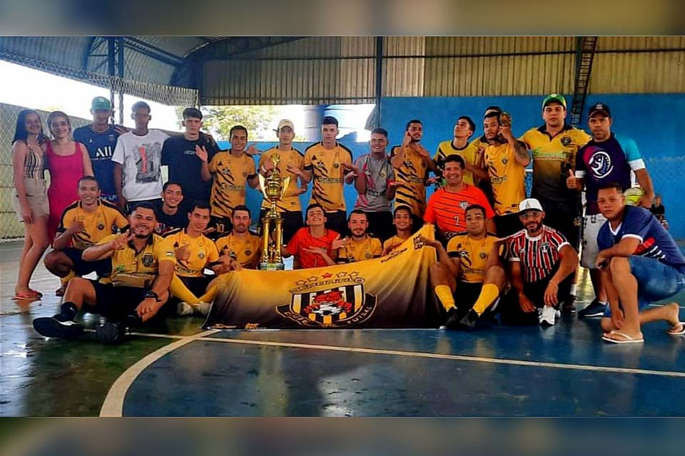 Equipe vilhenense conquista torneio de futsal em cidade do Mato Grosso
