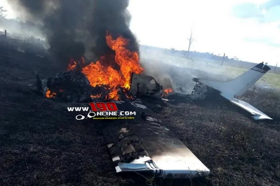 Avião cai na zona rural de Alta Floresta próximo ao Distrito de Izidolândia