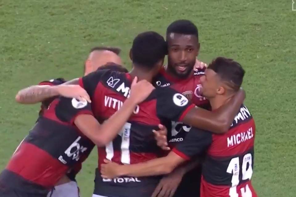 VÍDEO - Com um a menos, Flamengo atropela o Independiente del Valle e conquista a Recopa