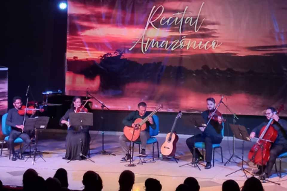 Recital Amazônico chega a Porto Velho com estreia de obra inédita composta em Rondônia