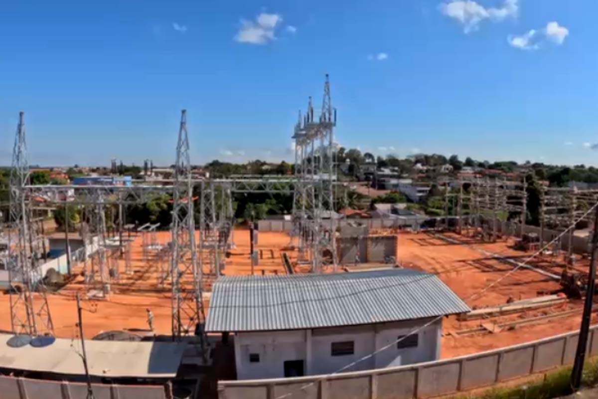 Sistema de Energia que vai impulsionar o desenvolvimento da região, avança com obras em ritmo acelerado