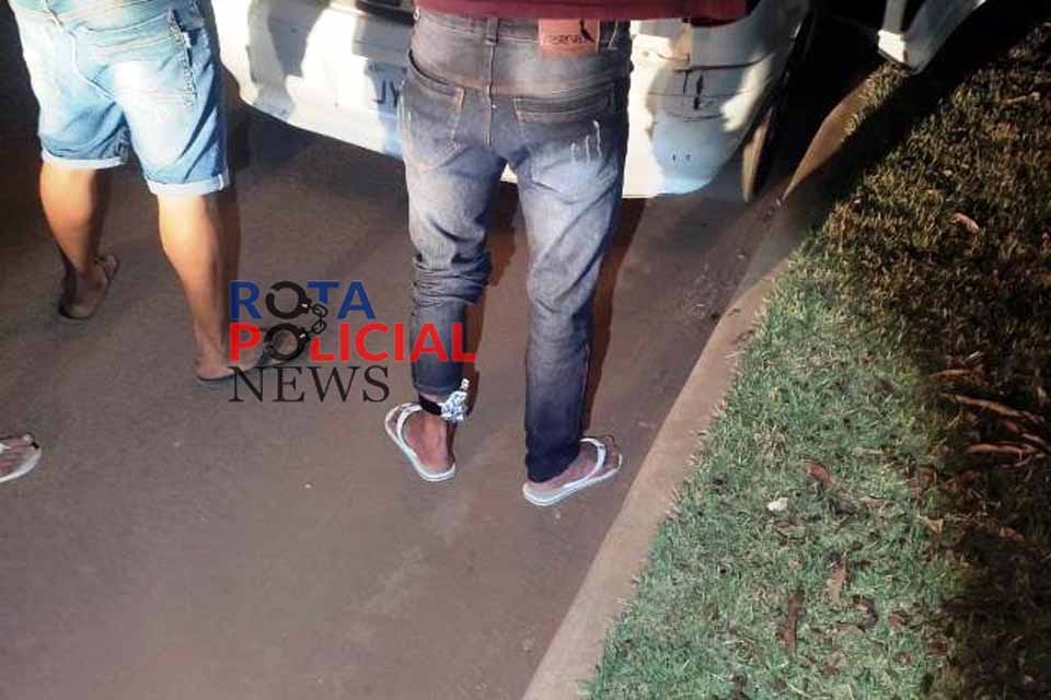 Apenado coloca aluminío na tornozeleira para ir a uma festa em Vilhena