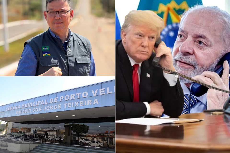 Rocha com agenda positiva no interior, TCE prepara “pente-fino” na Câmara de Porto Velho e Lula e Trump conversam