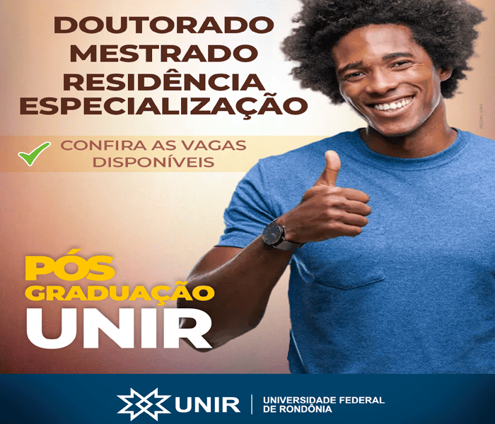 UNIR tem inscrições abertas em dois cursos de Pós-Graduação
