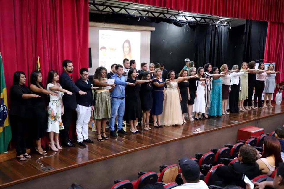 Novos conselheiros tutelares são empossados pela Semasf; foram empossados 20 titulares e 20 suplentes