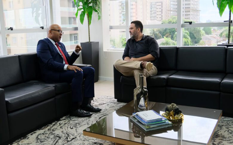 Diretor do Detran é recebido no Tribunal de Contas