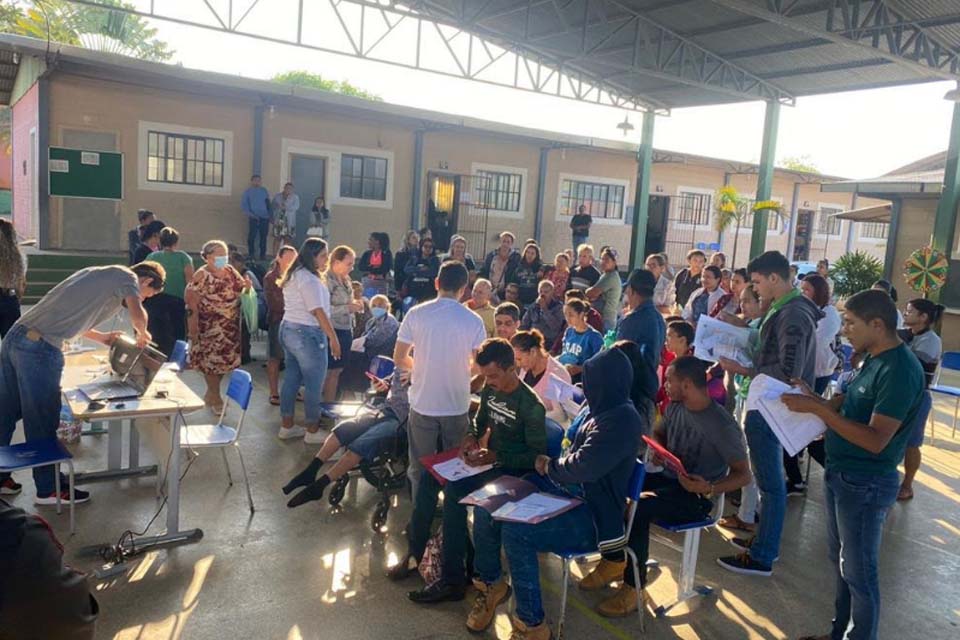 Serviços essenciais são levados aos moradores da Ponta do Abunã, neste final de semana 