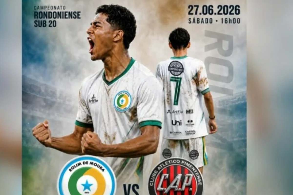 Rolim de Moura enfrenta o Pimentense neste sábado no Estádio Cassolão 